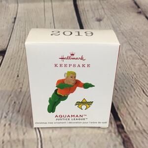 Hallmark Keepsake Ornaments Miniature Aquaman